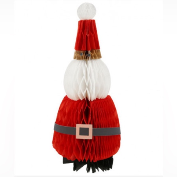 NEW 10 pieces  Meri-Meri honeycomb holiday paper decorations, nothing missing - Picture 12 of 17